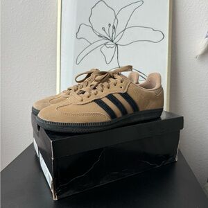 Adidas Samba Mirrored Line Skateboarding Shoes